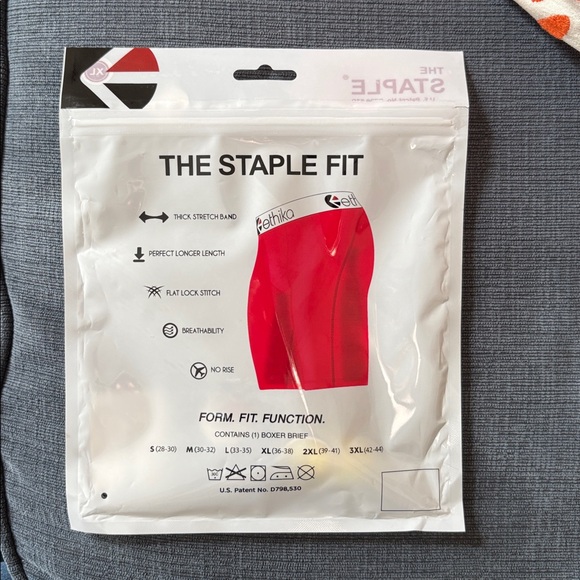 Ethika Yellow Backwoods Graphic Boxers NWT; size small - Picture 6 of 6